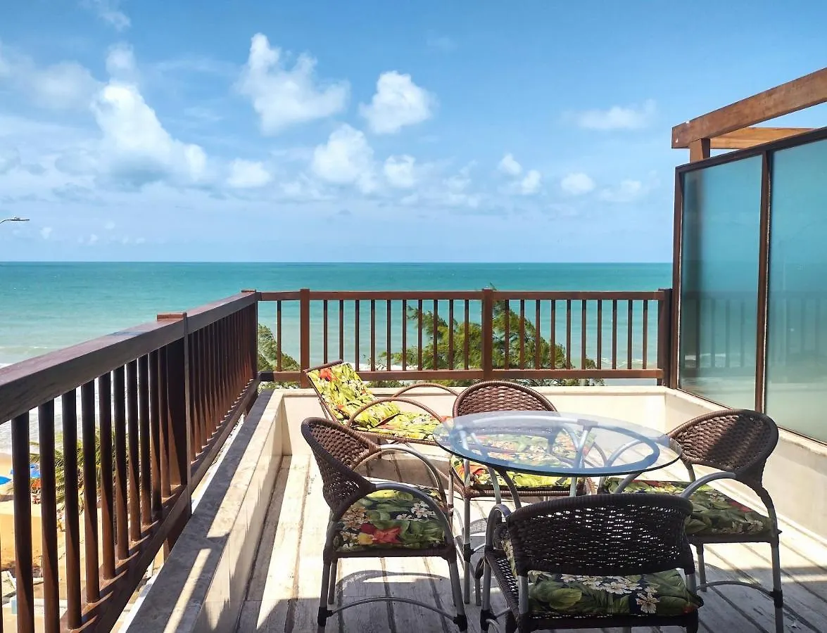 Apartamento Na Praia - Araca 505 Super Luxo - Ampla Varanda Frente Mar Natal