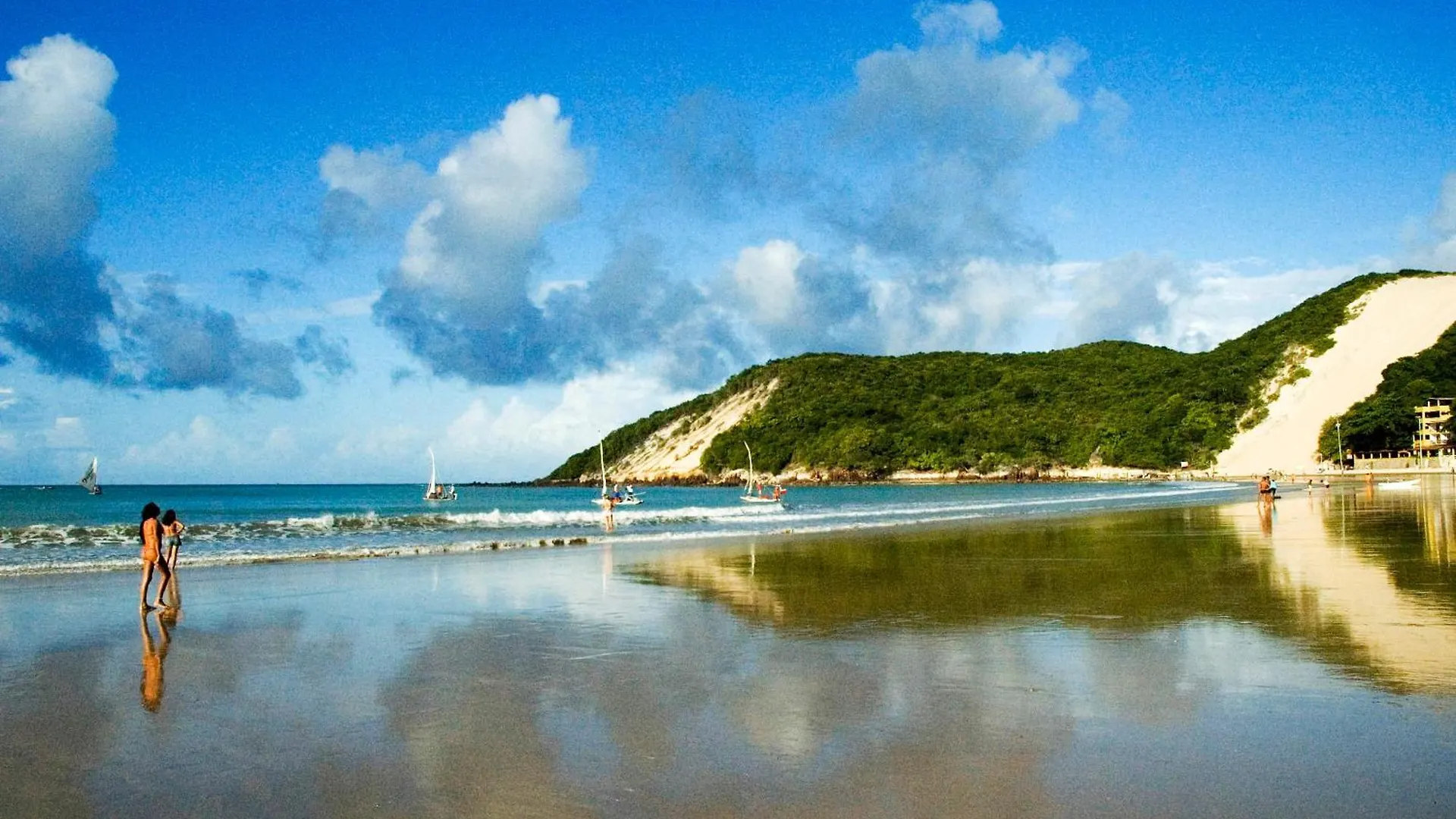 Apartamento Na Praia - Araca 505 Super Luxo - Ampla Varanda Frente Mar Natal