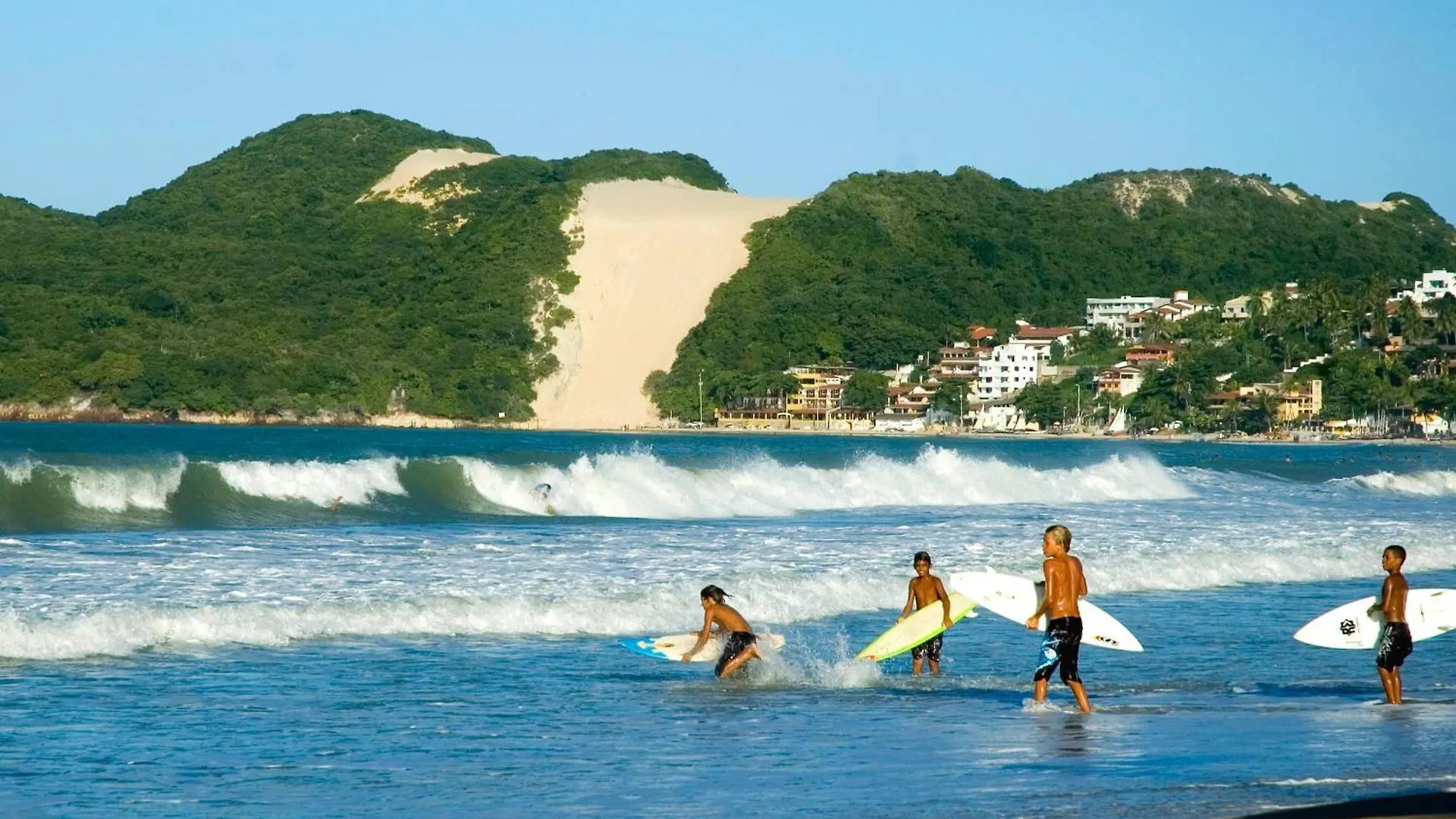Apartamento Na Praia - Araca 505 Super Luxo - Ampla Varanda Frente Mar Natal Brasil