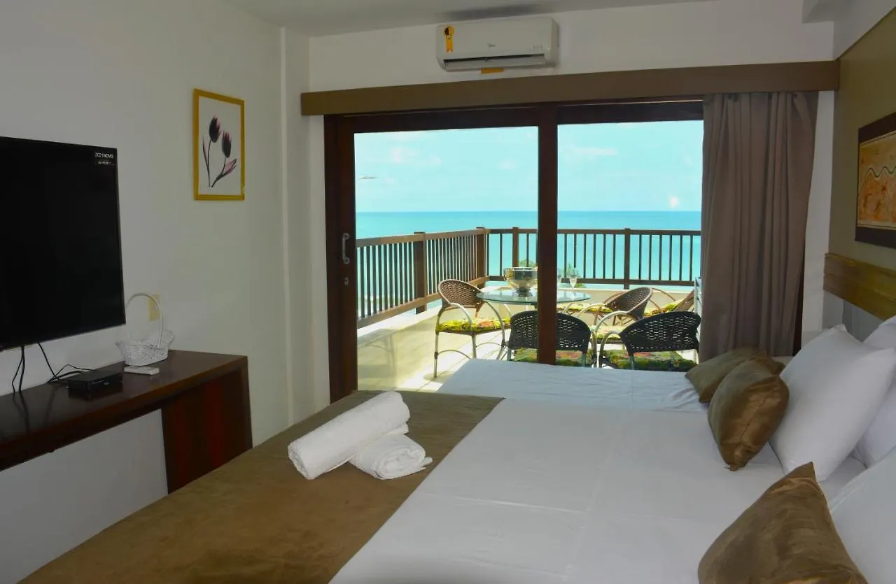 Na Praia - Araca 505 Super Luxo - Ampla Varanda Frente Mar Νατάλ 0*,