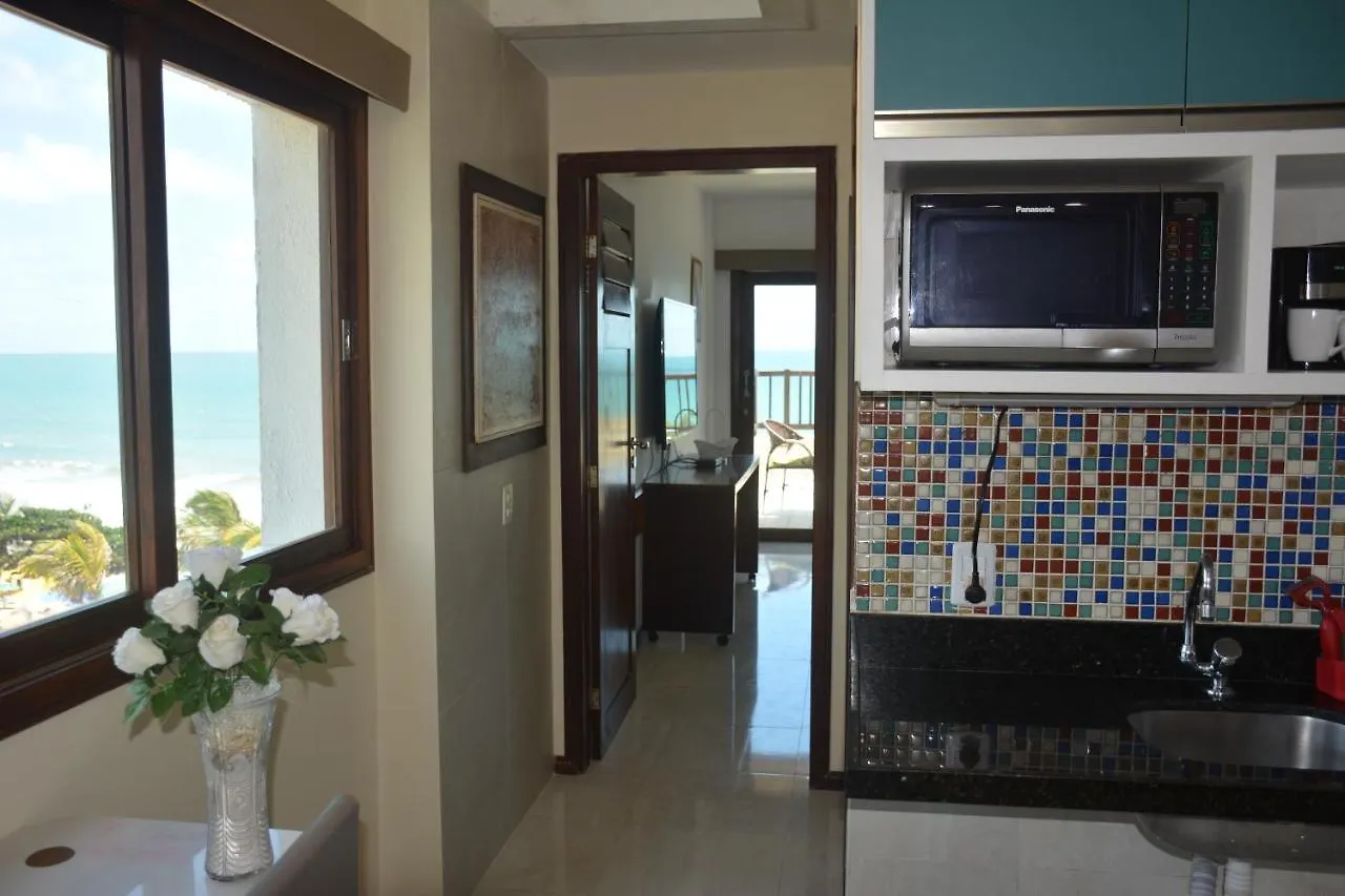 Na Praia - Araca 505 Super Luxo - Ampla Varanda Frente Mar Νατάλ